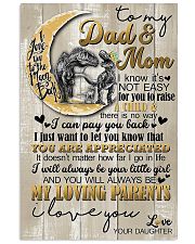 DAD AND MOM - SUNFOWER - YOU ARE APPRECIATED 16x24 Poster front