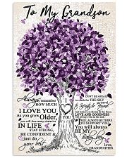 TO MY GRANDSON 16x24 Poster front