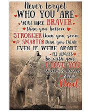 DAD TO DAUGHTER 16x24 Poster front