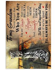 GRANDMA TO GRANDSON 16x24 Poster front