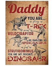 POSTER - TO MY DAD - MY FAVORITE DINOSAUR 16x24 Poster front
