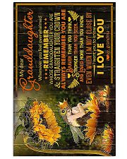 To Granddaughter - I Want You To Know I Love You 16x24 Poster front
