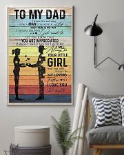 TO MY DAD - VINTAGE - YOU ARE APPRECIATED 16x24 Poster lifestyle-poster-1