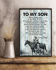 To My Son - Horse Riding - Never Forget That 16x24 Poster lifestyle-poster-3