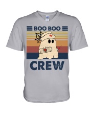 Vintage boo boo crew V-Neck T-Shirt tile