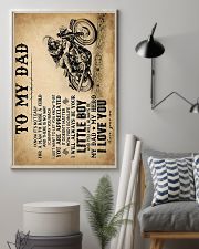 To My Dad - Motorcycle - Poster 16x24 Poster lifestyle-poster-1
