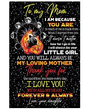 TO MY MOM - FOX - I LOVE YOU 16x24 Poster front