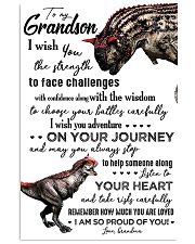 TO GRANDSON - CARNOTAURUS - I WISH YOU 16x24 Poster front