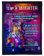 YOU ARE HELD IN MY HEART - BEST GIFT FOR DAUGHTER Small Fleece Blanket - 30" x 40" front