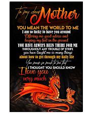 POSTER - TO MY MOM - DRAGON - YOU MEAN 16x24 Poster front