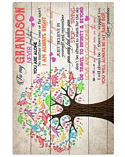 GRANDMA TO GRANDSON - TREE - BABY BOY 16x24 Poster front