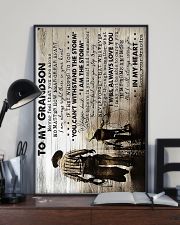 Grandpa to Grandson - I Will Always Carry You 16x24 Poster lifestyle-poster-2