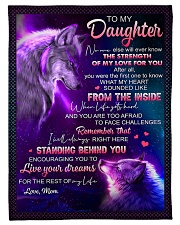 LIVE YOUR DREAMS - AMAZING GIFT FOR DAUGHTER Small Fleece Blanket - 30" x 40" front