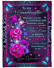 STRAIGHTEN YOUR CROWN - GIFT FOR GRANDDAUGHTER Fleece Blanket tile