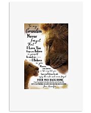 GRANDPA TO GRANDSON 16x24 Poster front