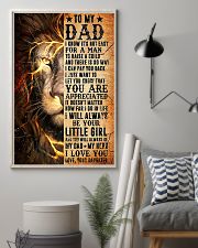 To My Dad - Lion - Poster 16x24 Poster lifestyle-poster-1