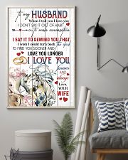 TO MY HUSBAND - COUPLE - I LOVE YOU 16x24 Poster lifestyle-poster-1