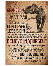 GRANDMA TO GRANDSON 16x24 Poster front