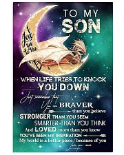 MOM TO SON - MOON - BETTER PLACE 16x24 Poster front