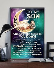 MOM TO SON - MOON - BETTER PLACE 16x24 Poster lifestyle-poster-2