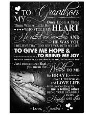 GRANDMA TO GRANDSON 16x24 Poster front