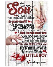 TO SON - SHOES - LITTLE BOY 16x24 Poster front