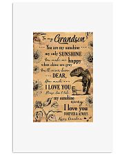 GRANDMA TO GRANDSON 16x24 Poster front