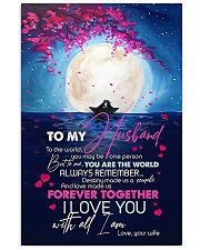 TO MY HUSBAND 16x24 Poster front