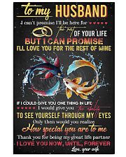 TO MY HUSBAND - FOREVER LOVE - I LOVE YOU 16x24 Poster front