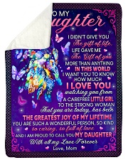 I Didn't Give YouThe Gift Of Life Mom To Daughter Sherpa Fleece Blanket tile