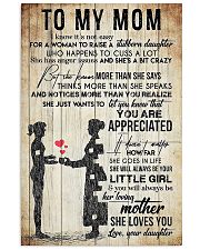 TO MY MOM - VINTAGE - YOU ARE APPRECIATED 16x24 Poster front