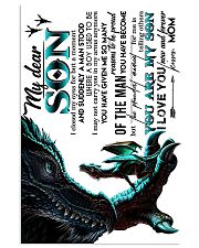 TO SON - MOM DRAGON - I CLOSED 16x24 Poster front