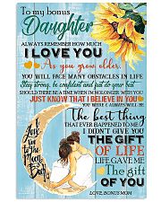 BONUS MOM TO BONUS DAUGHTER 16x24 Poster front