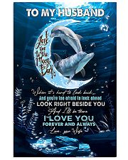 TO MY HUSBAND - DOLPHIN - I LOVE YOU 16x24 Poster front