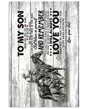 Dad to Son - Horse Riding - Never Forget That You 16x24 Poster front