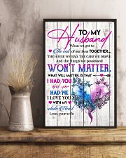 TO MY HUSBAND - ELEPHANT - I LOVE YOU 16x24 Poster lifestyle-poster-3