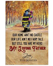 To My Dad - Firefighter - Poster 16x24 Poster front
