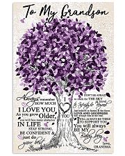 TO MY GRANDSON 16x24 Poster front