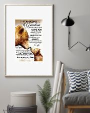 GRANDMA TO GRANDSON 16x24 Poster lifestyle-poster-1