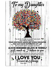To My Daughter - Tree - For All The Things My 16x24 Poster front