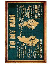 To My Dad - Motorcycle - Poster 16x24 Poster front