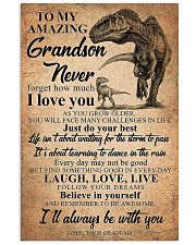 GRANDMA TO GRANDSON 16x24 Poster front