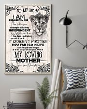 TO MY MOM - LIONESS - THANK YOU 16x24 Poster lifestyle-poster-1