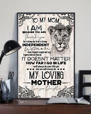 TO MY MOM - LIONESS - THANK YOU 16x24 Poster lifestyle-poster-2