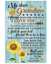 GRANDMA TO GRANDSON 16x24 Poster front