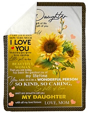 I AM PROUD TO CALL YOU MY DAUGHTER Sherpa Fleece Blanket tile