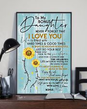 BONUS MOM TO BONUS DAUGHTER 16x24 Poster lifestyle-poster-2