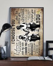 Husband And Wife - Motorcyling - I Choose You 16x24 Poster lifestyle-poster-2