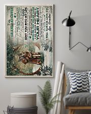 To Granddaughter - I Am Always Right There 16x24 Poster lifestyle-poster-1