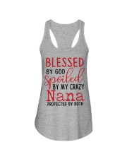 Blessed By God Spoiled By My Nana Ladies Flowy Tank tile
